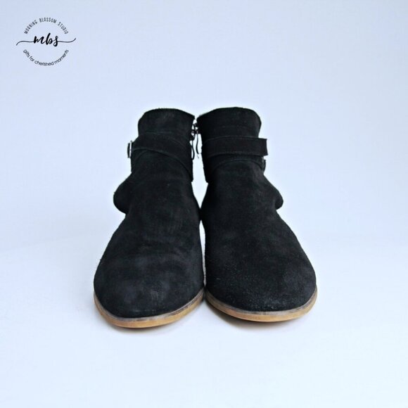 The Rail Suede Side Zip Boots Black Men EU 44 US 10.5 - Picture 3 of 13